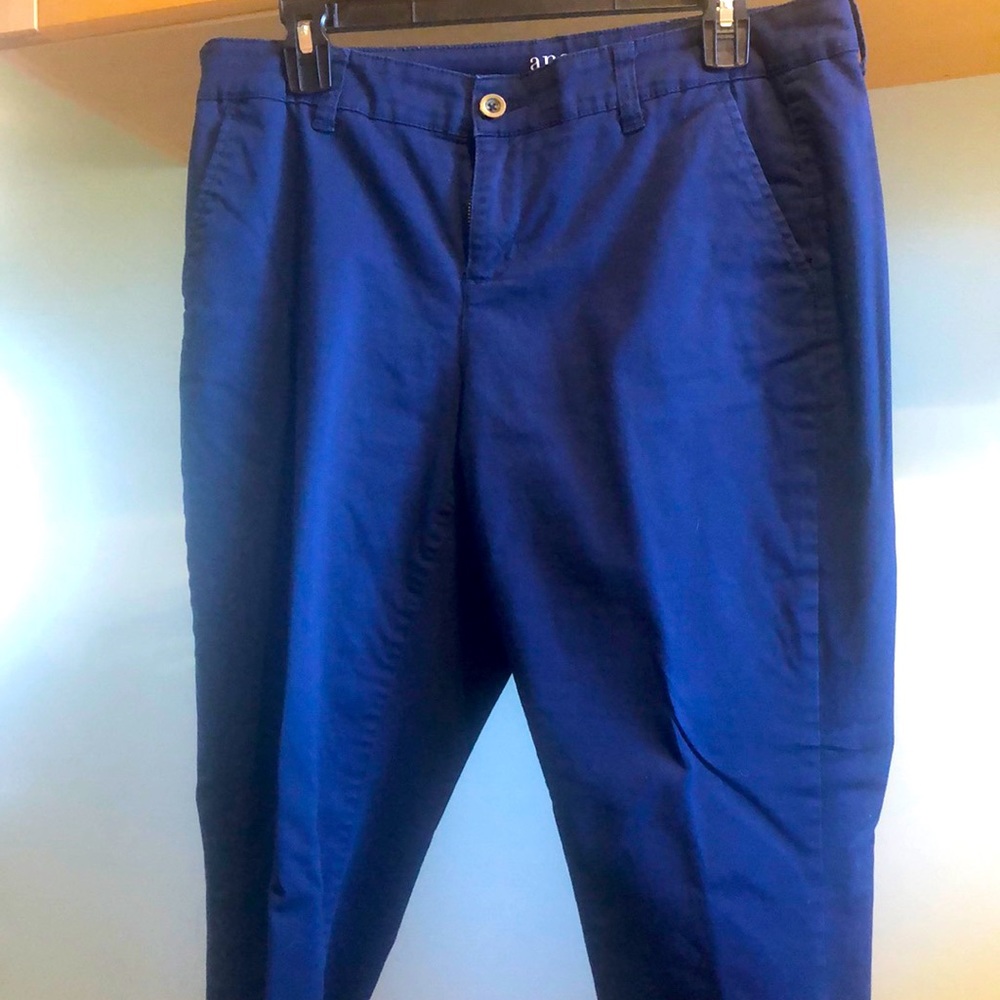 A.N.A. Dark Blue Crop Pants
